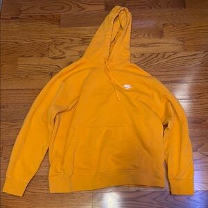 Nike Men's Orange Hoodie